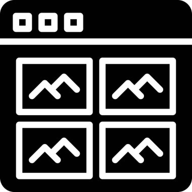 İş ve finans simgesinin vektör illüstrasyonu