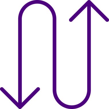 ok simgesi, vektör illüstrasyonu 