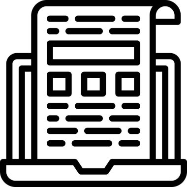 bir okul ve eğitim vektör simgeleri.