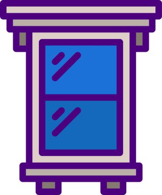 Mutfak. Web simgesi basit illüstrasyon