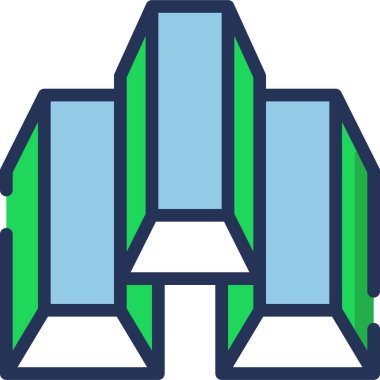 Modern simgenin Altın Çubuk vektör illüstrasyonu