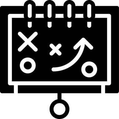 Taktik simgesi, vektör çizimi