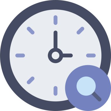 Arama simgesi, basit vektör illüstrasyonu 