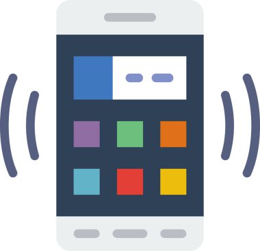 alışveriş ve teknoloji vektör simgeleri