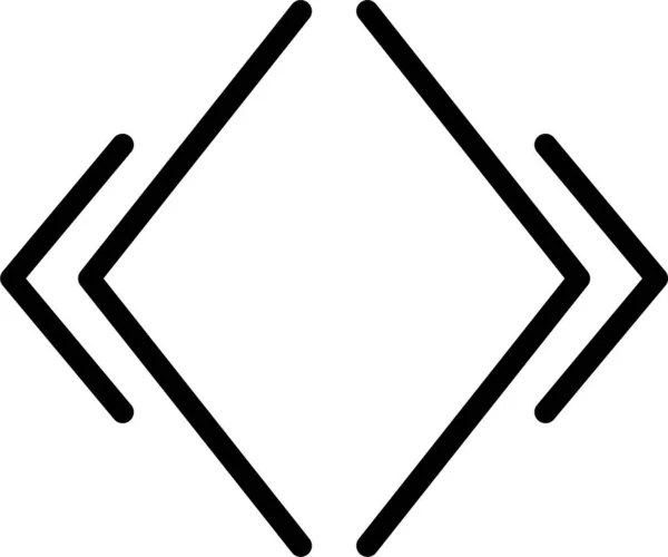 Повзунок Векторна Піктограма Ізольована Білому Тлі — стоковий вектор