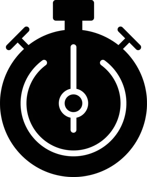 Icono Cronómetro Aislado Sobre Fondo Blanco — Vector de stock