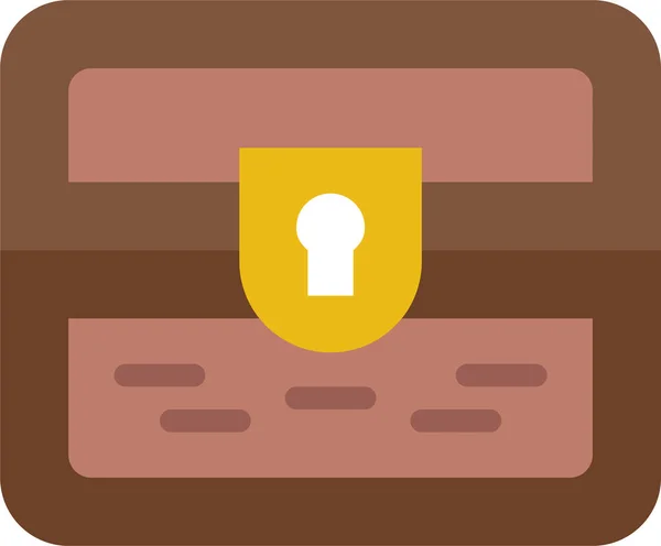 Sicurezza Icona Web Semplice Illustrazione — Vettoriale Stock