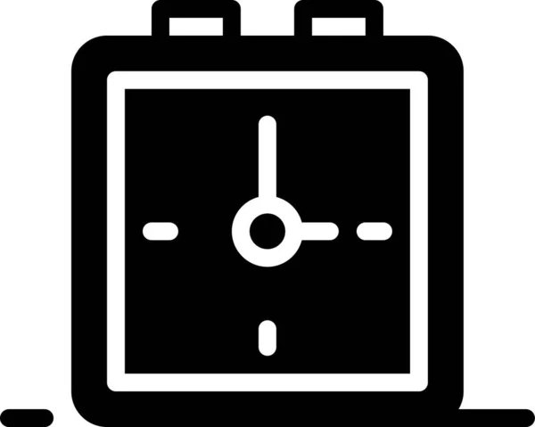 Reloj Diseño Icono Vector Simple Concepto Tiempo — Vector de stock