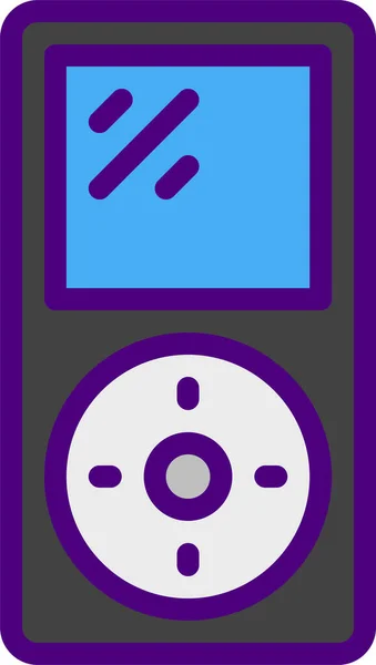 Icono Del Ipod Ilustración Vectorial — Vector de stock