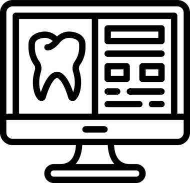 Diş bakımı ve sağlık afişi