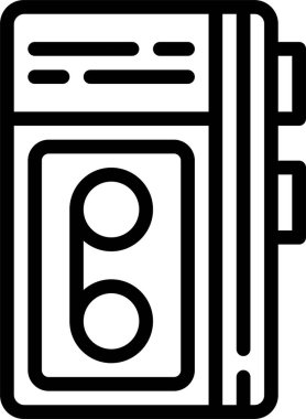 Restoran Belge vektör simgesini kontrol et