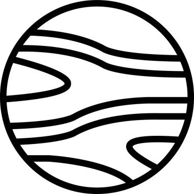 Dünya gezegeninin vektör çizimi