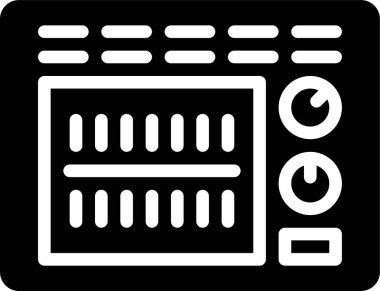 Radyatör vektör resimleme arkaplanı