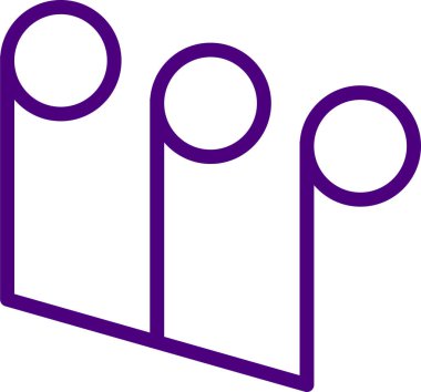 müzik notu vektör simgesi beyaz arkaplanda izole edildi