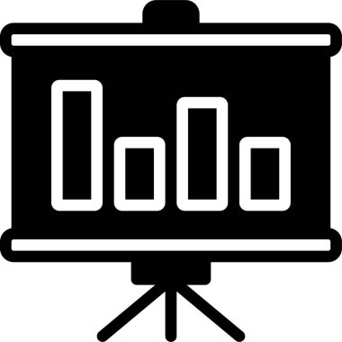 iş ve finans vektör simgesi