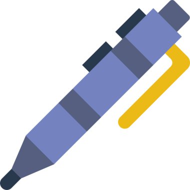 kalem simgesi, vektör illüstrasyonu