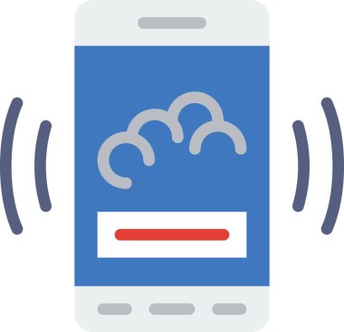 mobil uygulama vektör simgesi