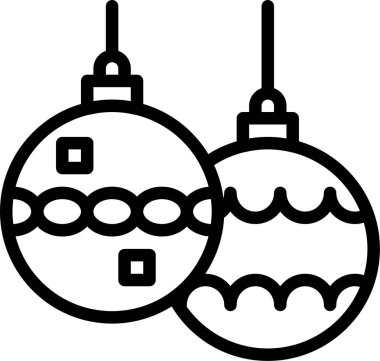 Noel ve yeni yıl vektör simgeleri