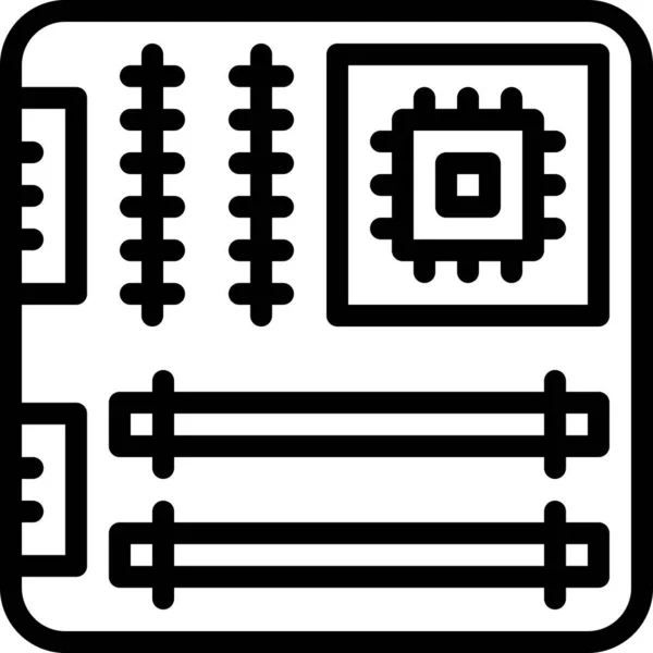 Icono Vector Plano Matemático Potencia — Archivo Imágenes Vectoriales