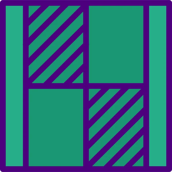 Geometrisk Mønster Med Triangler Vektorillustrasjon – stockvektor