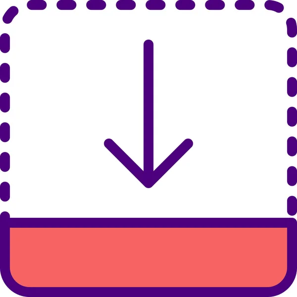 Icona Freccia Illustrazione Vettoriale — Vettoriale Stock