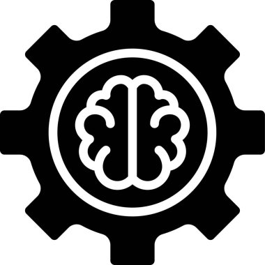 beyin vitesi vektör simgesi