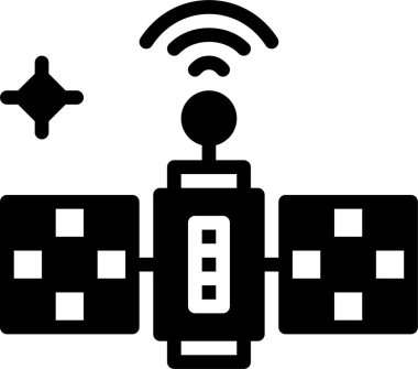 Uydu vektör resimleme arkaplanı