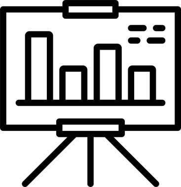 Beyaz arkaplanda basit vektör simgesi