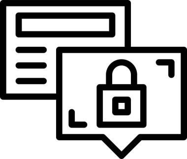 Konuşma vektörü illüstrasyonu, seo ve ağ simgesi