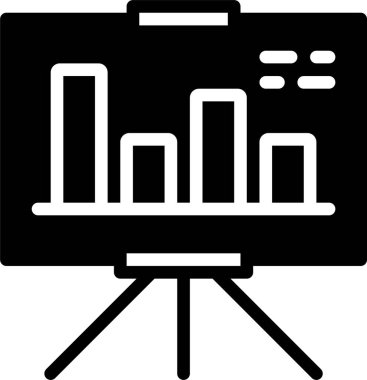 Beyaz arkaplanda basit vektör simgesi