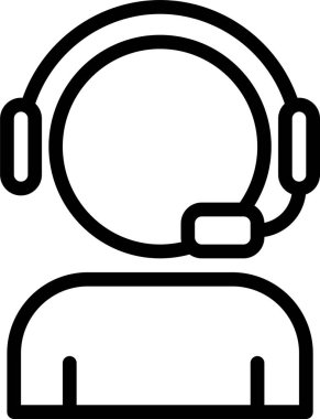 Beyaz arkaplanda teknik destek simgesi