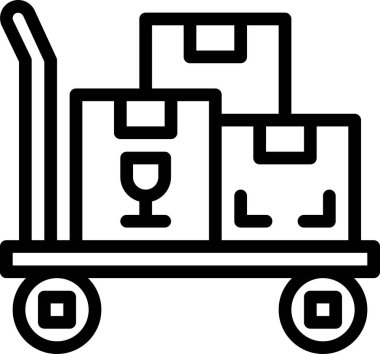 Beyaz arkaplanda elle vektör simgesi