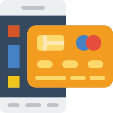 Modern eğitim simgesinin düz vektör illüstrasyonu