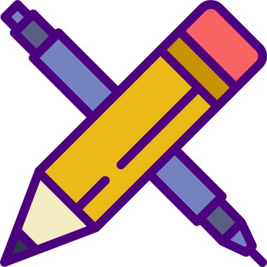 Office Instruments web simgesi basit illüstrasyon