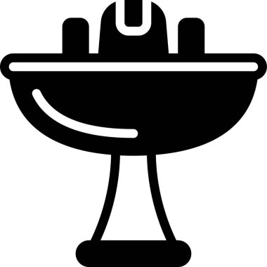 banyo elemanları vektör simgesi tasarımı