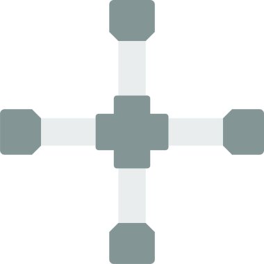 Beyaz arkaplanda anahtar vektör çizgisi simgesi