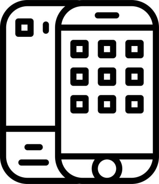  Simge, basit vektör illüstrasyonu