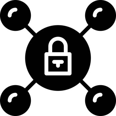 Ağ simgesi, basit vektör illüstrasyonu 