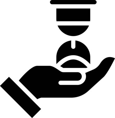 Zamanın basit vektör illüstrasyonu