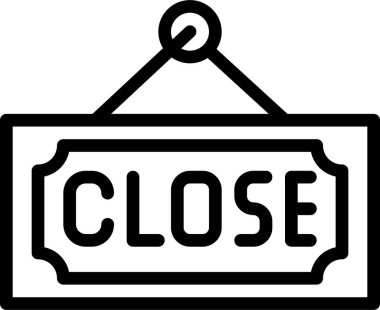 alışveriş vektör çizgisi simgesi