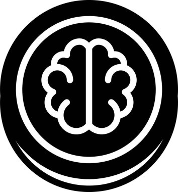 Beyin ile zeka kavramı, vektör illüstrasyonu