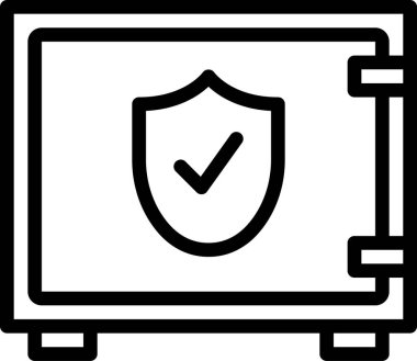 veri koruma vektörü simgesi