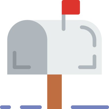 e- posta simgesi vektör illüstrasyonu 