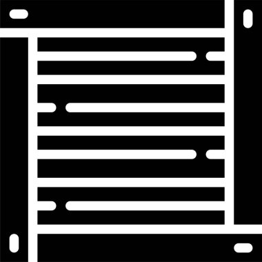 Gazete. Web simgesi basit illüstrasyon