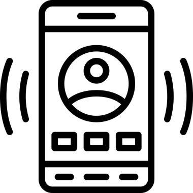 Alışveriş ve ticaret hattı vektör simgesi.