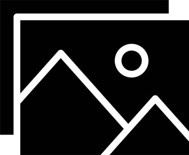 resim simgesi, vektör çizimi 