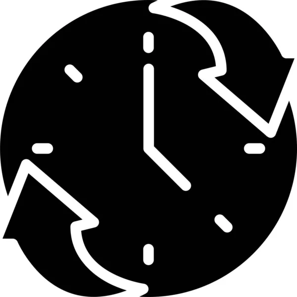 単純な時間のベクトル図 — ストックベクタ