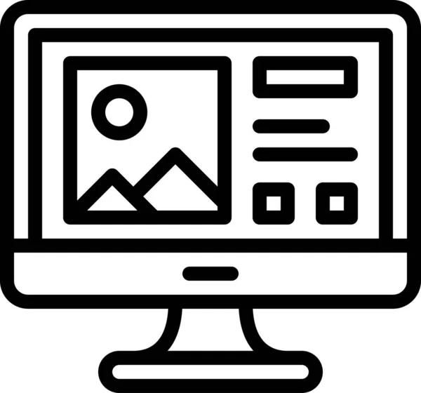 Web makalesi, basit vektör tasarımı illüstrasyonu