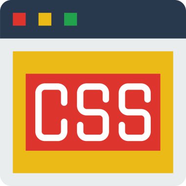 CSS simgesi, vektör çizimi