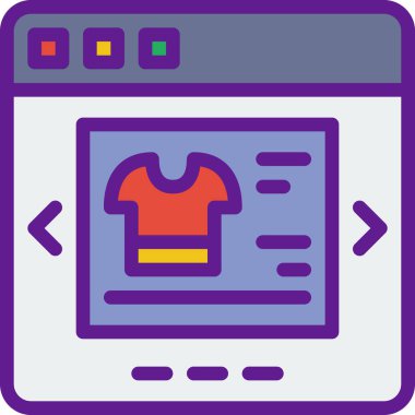 seo modern simgesinin vektör illüstrasyonu